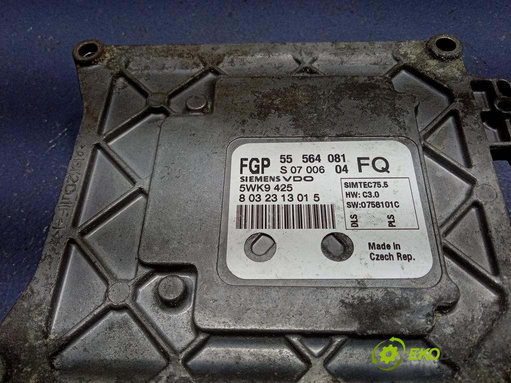 Opel Zafira 2008 řídící jednotka Motor: 55564081