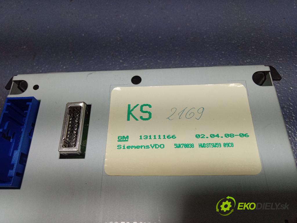 Opel Zafira 2008 Radio I Navigácia: 13188465