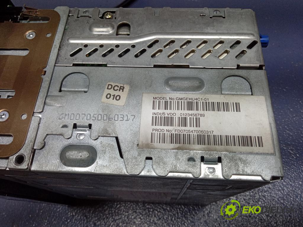 Opel Zafira 2008 Radio I Navigácia: 13188465