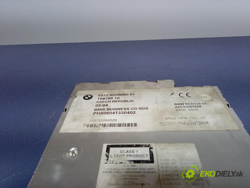 Bmw 320d 2004 Radio I Navigácia: 6939660