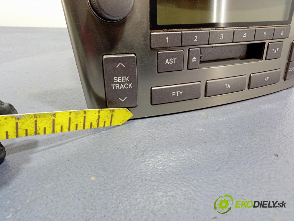 Toyota Avensis 2004 Radio I Navigácia: 86120-05080