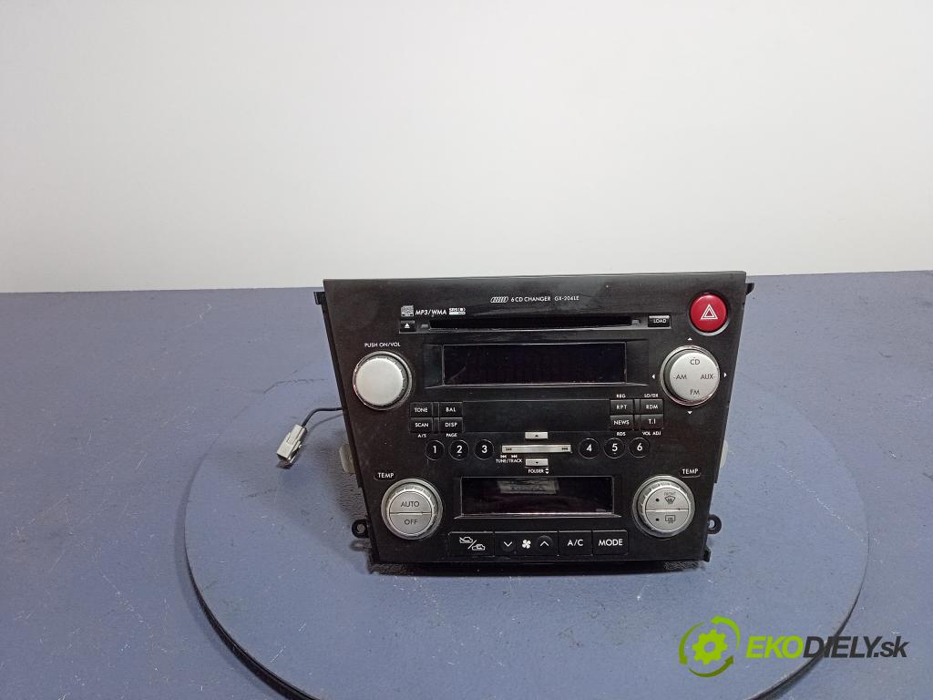 Subaru Legacy 2008 Radio I Navigácia: 86201AG460