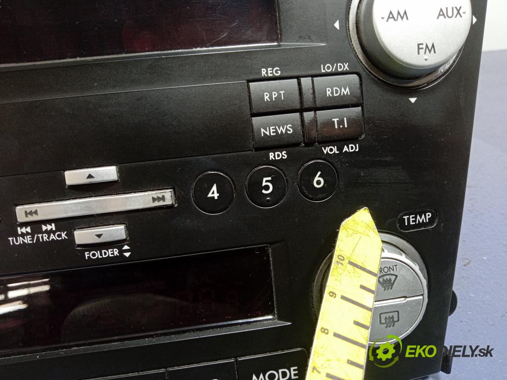 Subaru Legacy 2008 Radio I Navigácia: 86201AG460