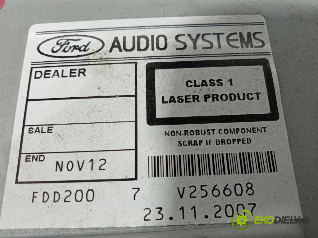 Ford Focus 1.6 tdci 2007 Radio I Navigácia: 7M5T18C815BA