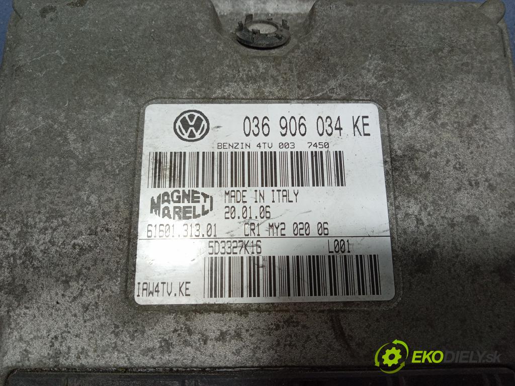 Skoda Fabia combi 2006 řídící jednotka Motor: 036906034KE
