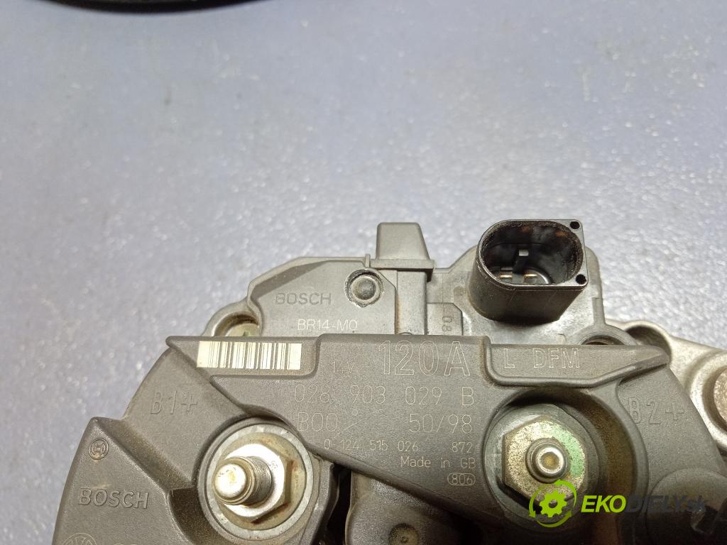 Vw Passat 1999 Alternator 028903029B