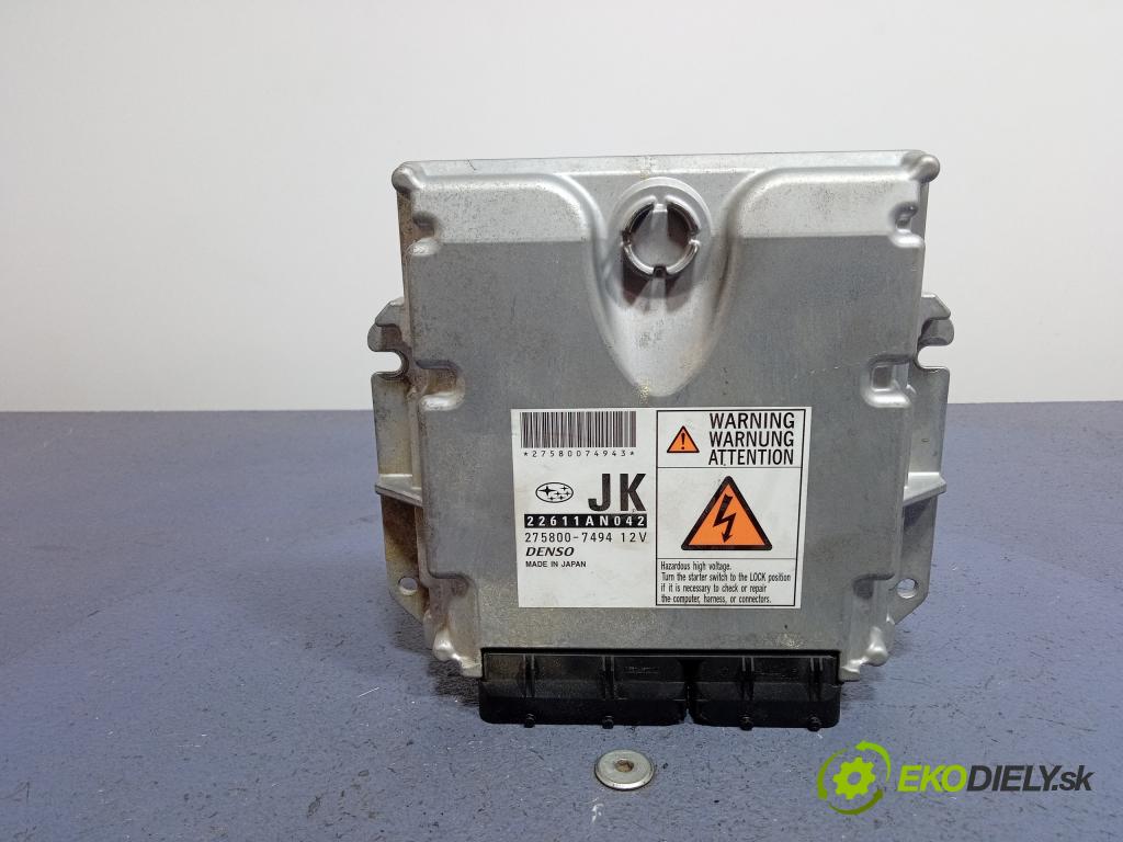 Subaru Legacy 2008 řídící jednotka Motor: 22611AN042