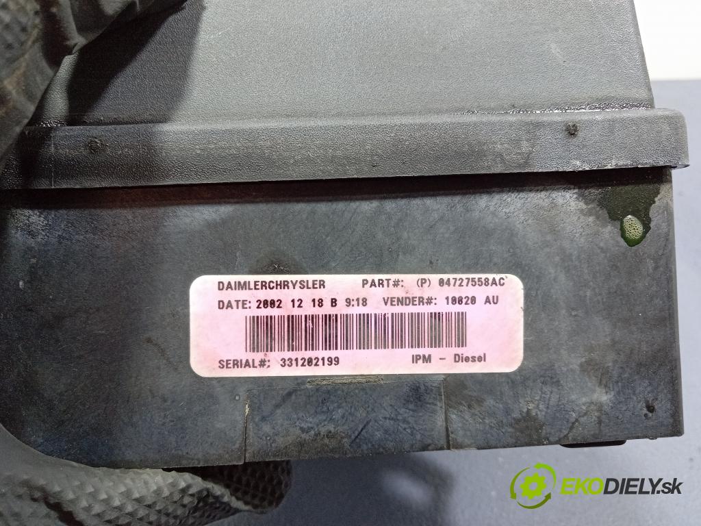 Chrysler Voyager 2003 řídící jednotka Motor: 04727080AC