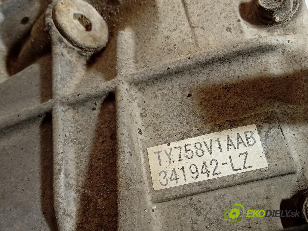 Subaru Legacy 2008 prevodovka Manualna TY758V1AAB