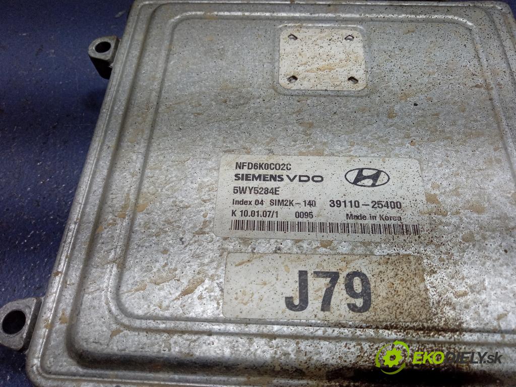 Hyundai Sonata 2007 řídící jednotka Motor: 39110-25400