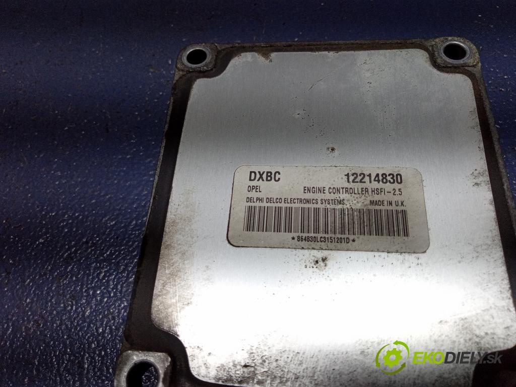 Opel Meriva 2003 řídící jednotka Motor: 12214830