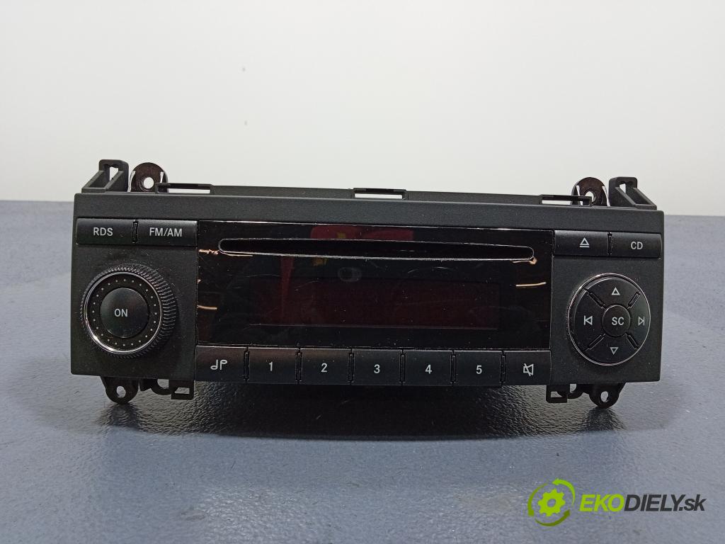 Mercedes A-klasa 2005 Radio I Navigácia: A1698200286