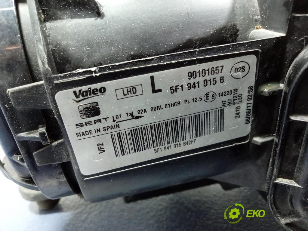 Seat Leon 0 světlo Levý: 5F1941015B