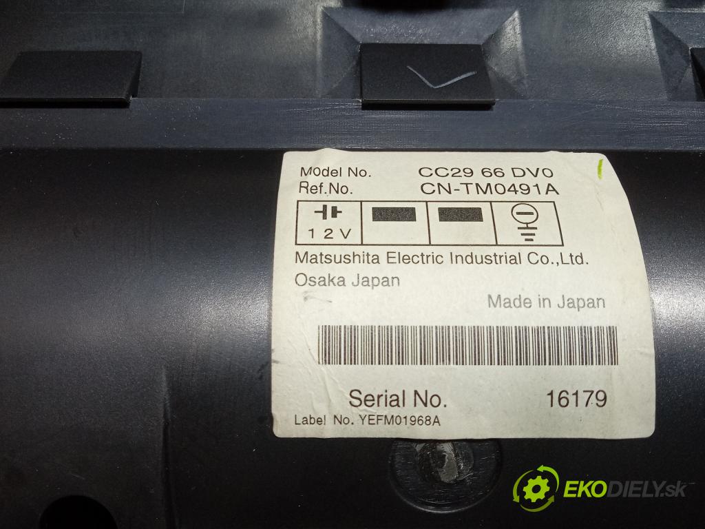 Mazda 5 2005 displej Radio / GPS CC2966DV0