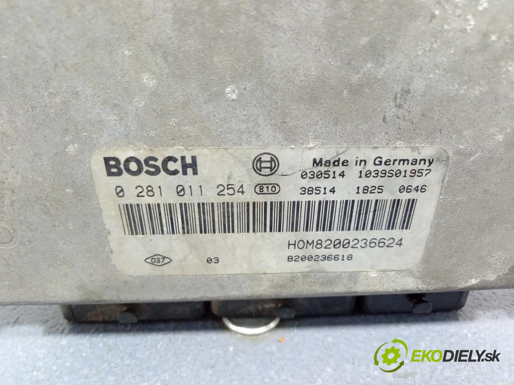 Opel Movano 2003 řídící jednotka Motor: 0281011254
