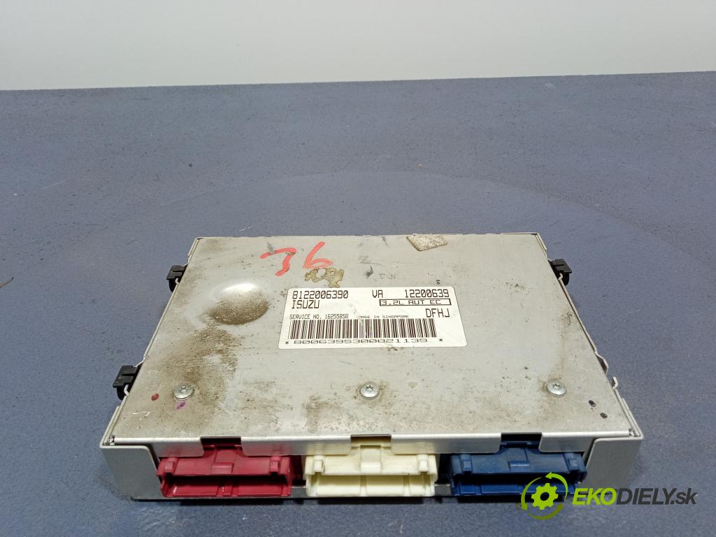 Opel Frontera 2000 řídící jednotka Motor: 8122006390