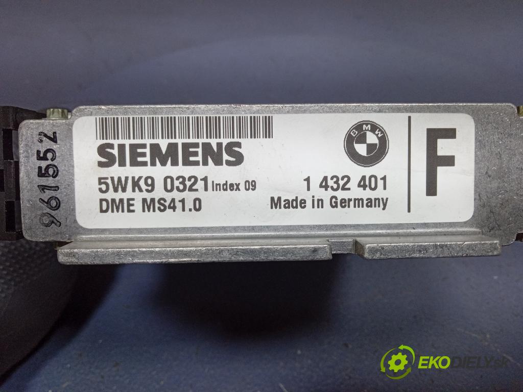 Bmw Seria 5 1996 řídící jednotka Motor: 1432401
