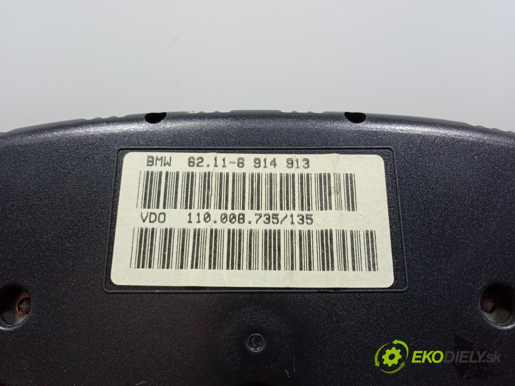 Bmw Seria 5 2002 prístrojovka/ budíky 6914913
