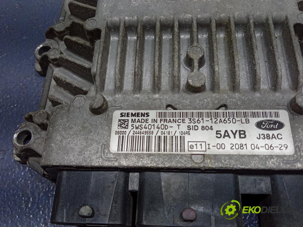 Ford Fiesta 2004 řídící jednotka Motor: 3S61-12A650-LB