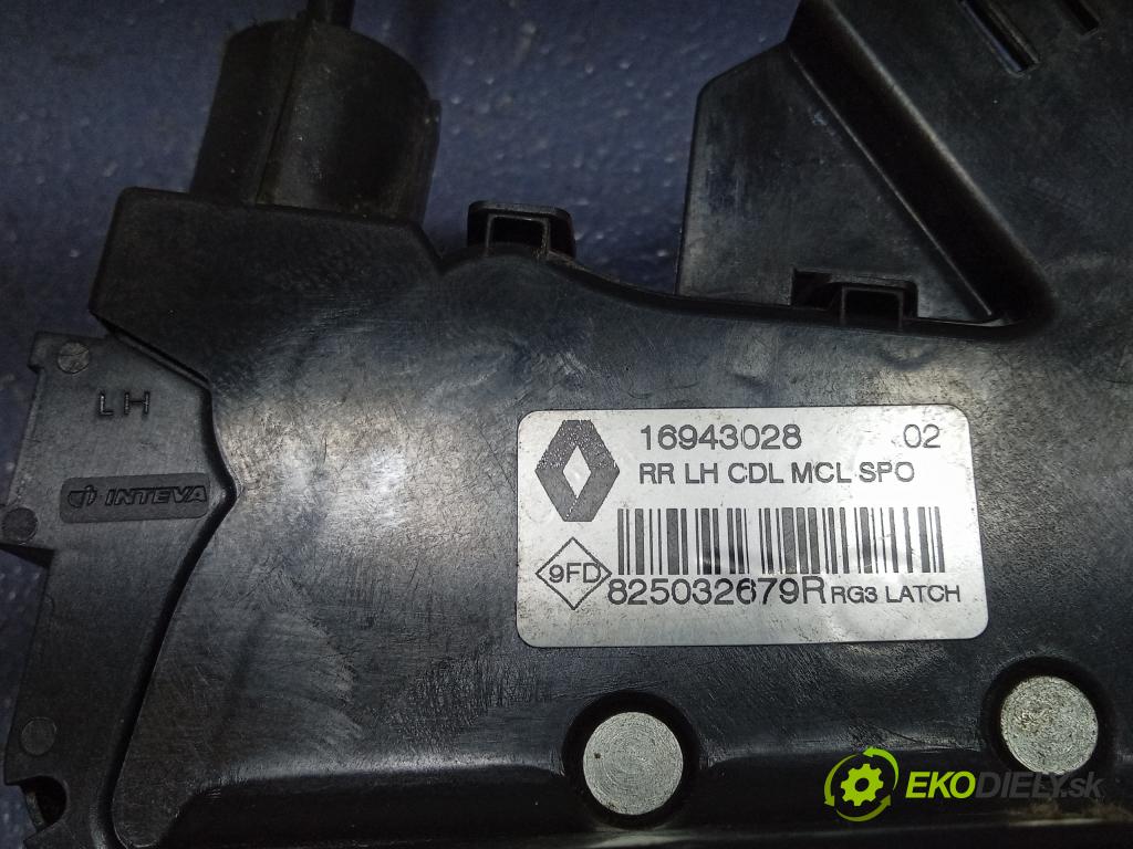 Renault Talisman 2016 zámek dveře Zad: Levý: 825032679R