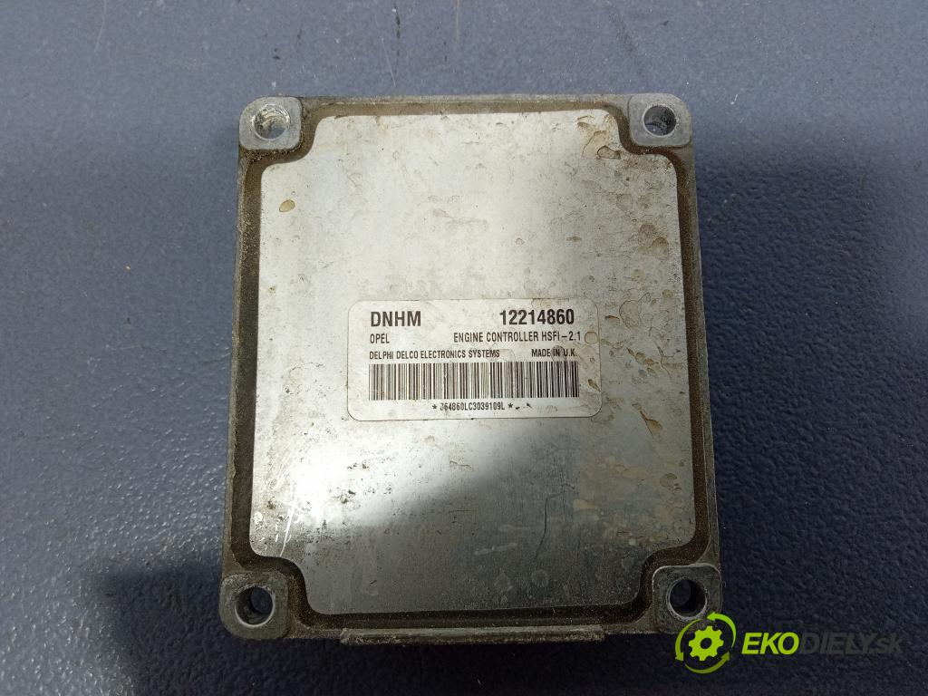 Opel Astra 2003 řídící jednotka Motor: 12214860