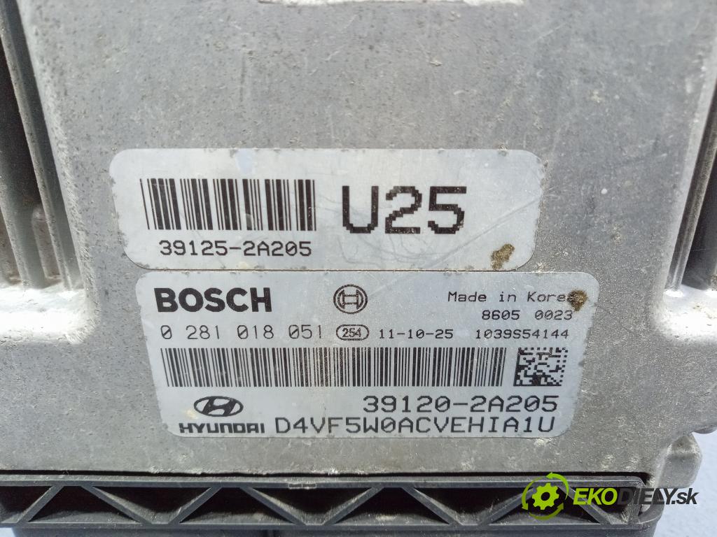 Hyundai I40 2011 řídící jednotka Motor: 39125-2A205