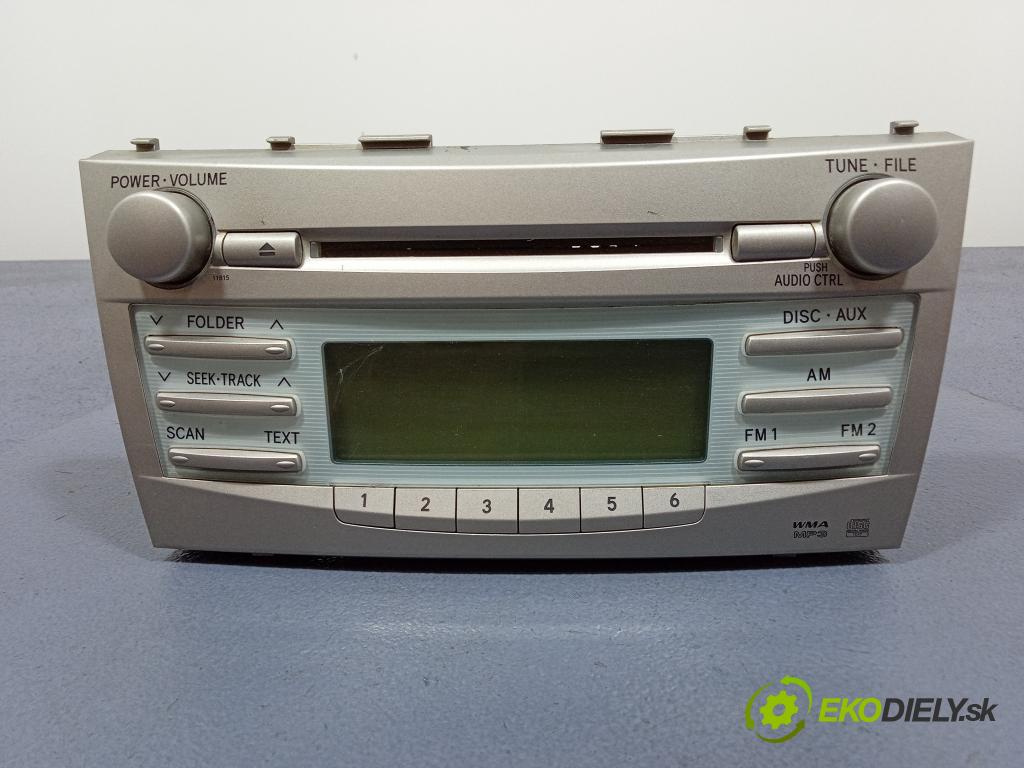 Toyota Camry 2007 Radio I Navigácia: 86120-06180