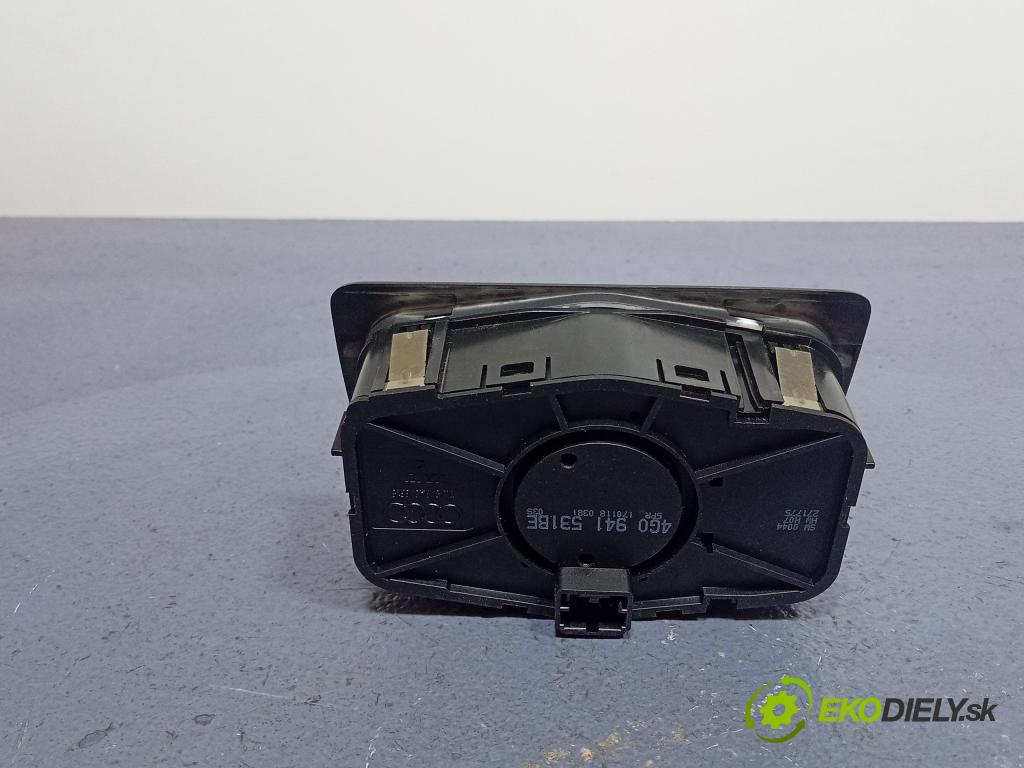 Audi A6 2018 Přepínač Světel: 4G0941531BE