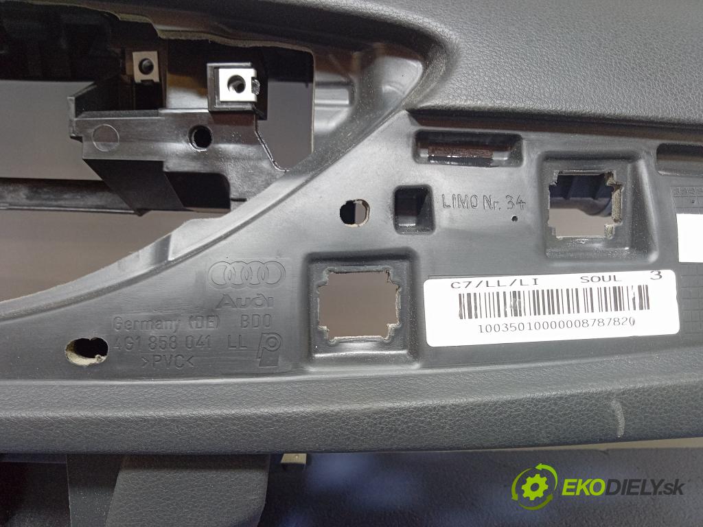Audi A6 2018 kokpit,pristrojová doska 4G1857001D