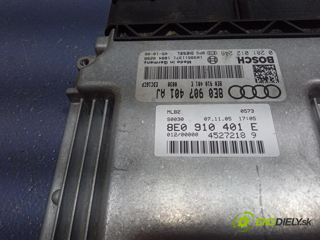 Audi A4 2005 řídící jednotka Motor: 8E0907401AJ