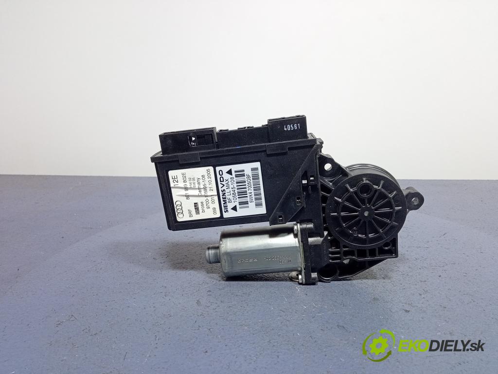 Audi A4 2005 mechanismus stahování Sklenka: před v pravo: 8E1959802E