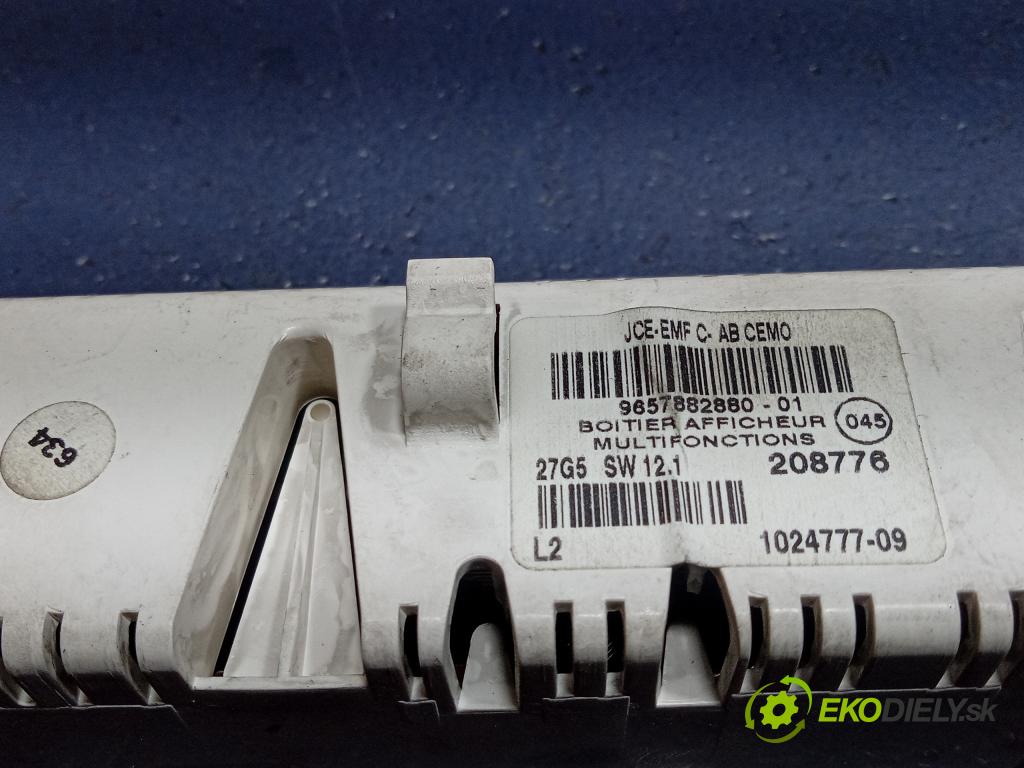 Citroen C5 2005 displej Radio / GPS 9657882880