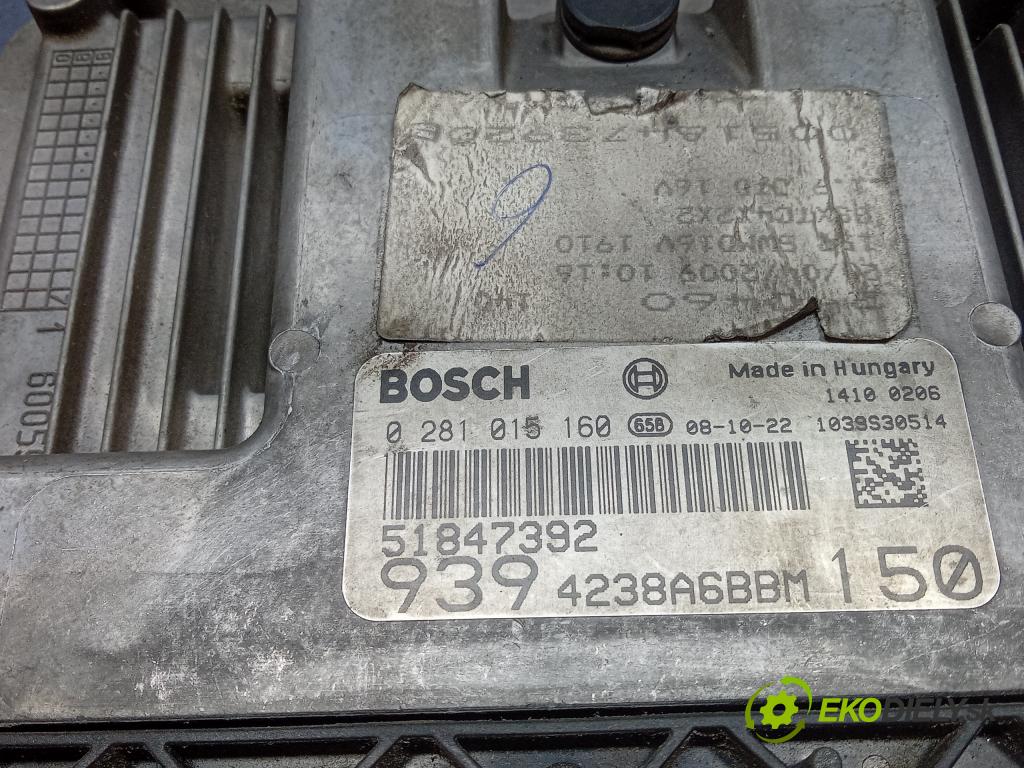Alfa romeo 159 2009 řídící jednotka Motor: 51847392