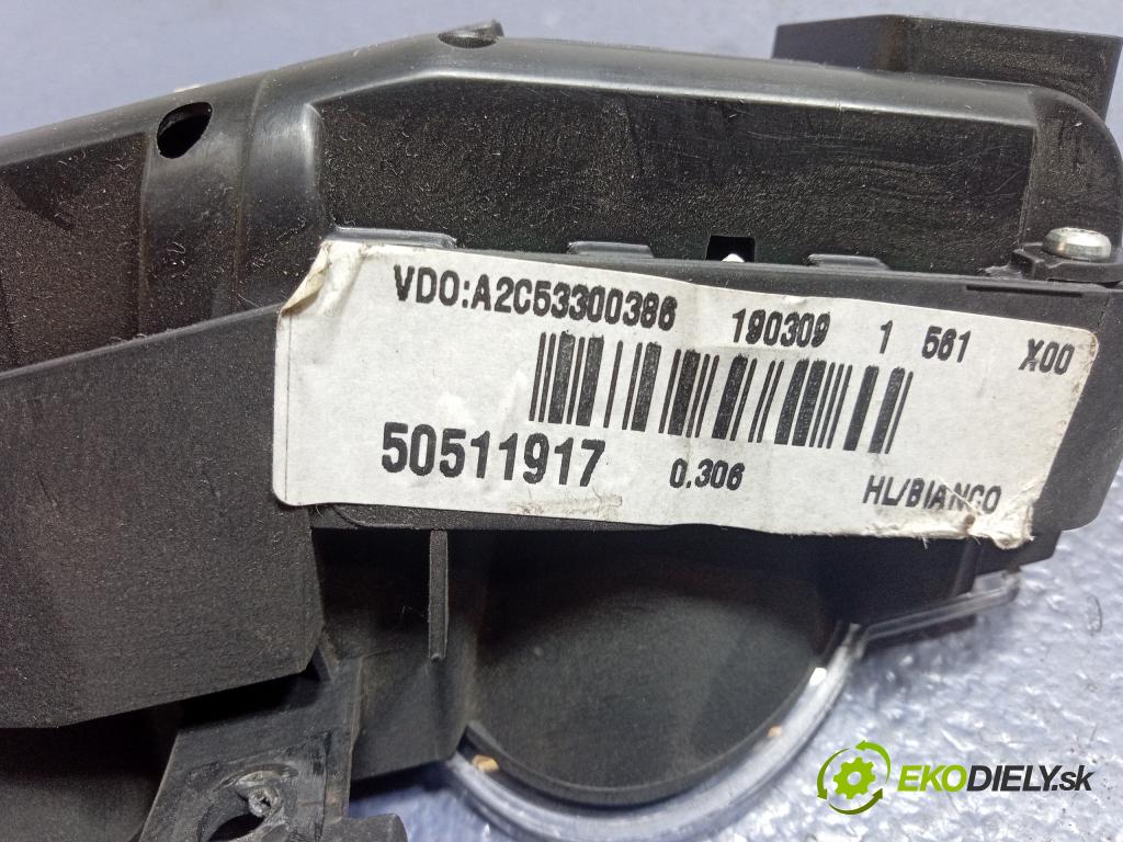 Alfa romeo 159 2009 prístrojovka/ budíky 50511917