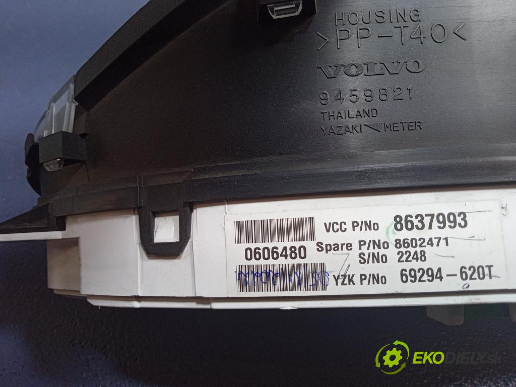 Volvo S60 2001 prístrojovka/ budíky 9459821