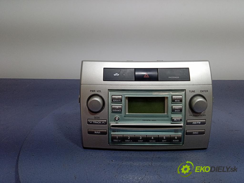 Toyota Corolla verso 2006 Radio I Navigácia: 86120-0F010