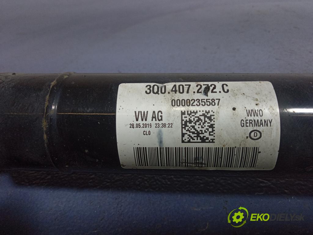 Vw Passat 2019 poloos Prava: Predné 3Q0407272C