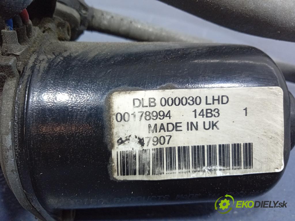 Land rover Freelander 2003 mechanismus motorek Stěrače: před DLB000030