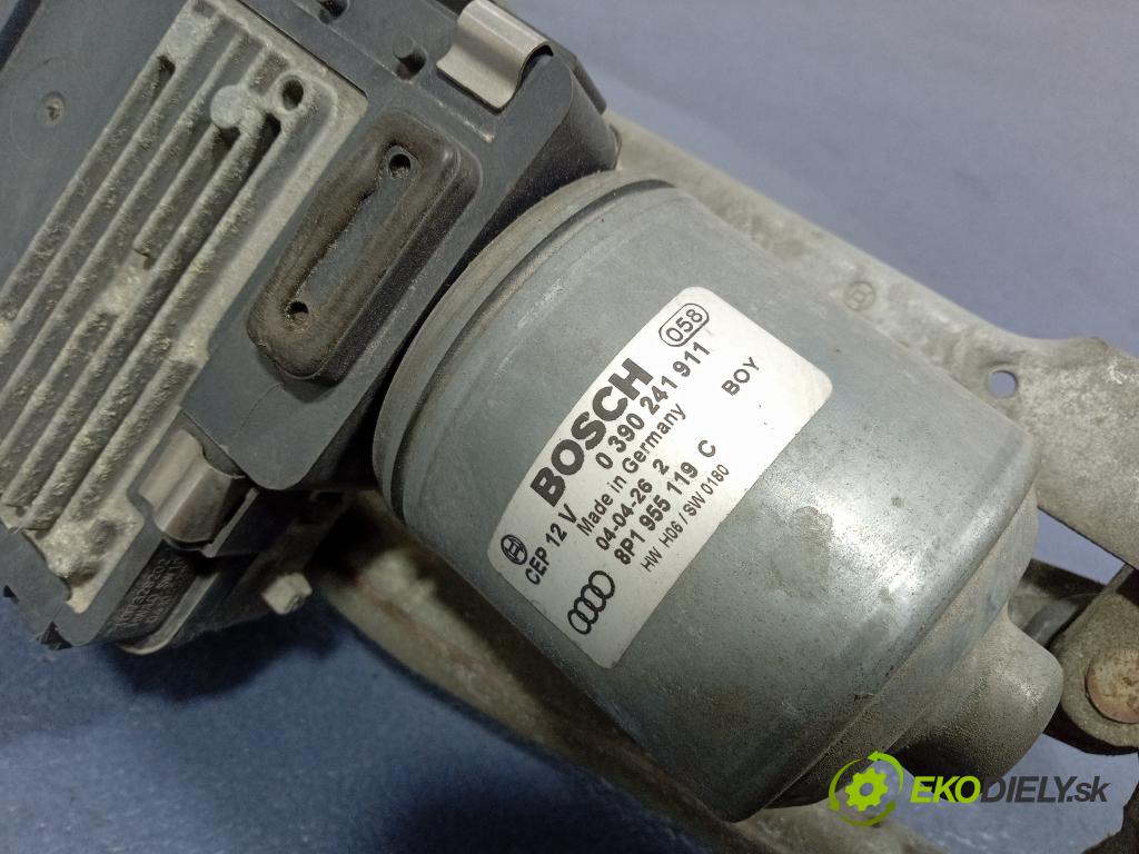 Audi A3 2004 mechanismus motorek Stěrače: před 8P1955119C