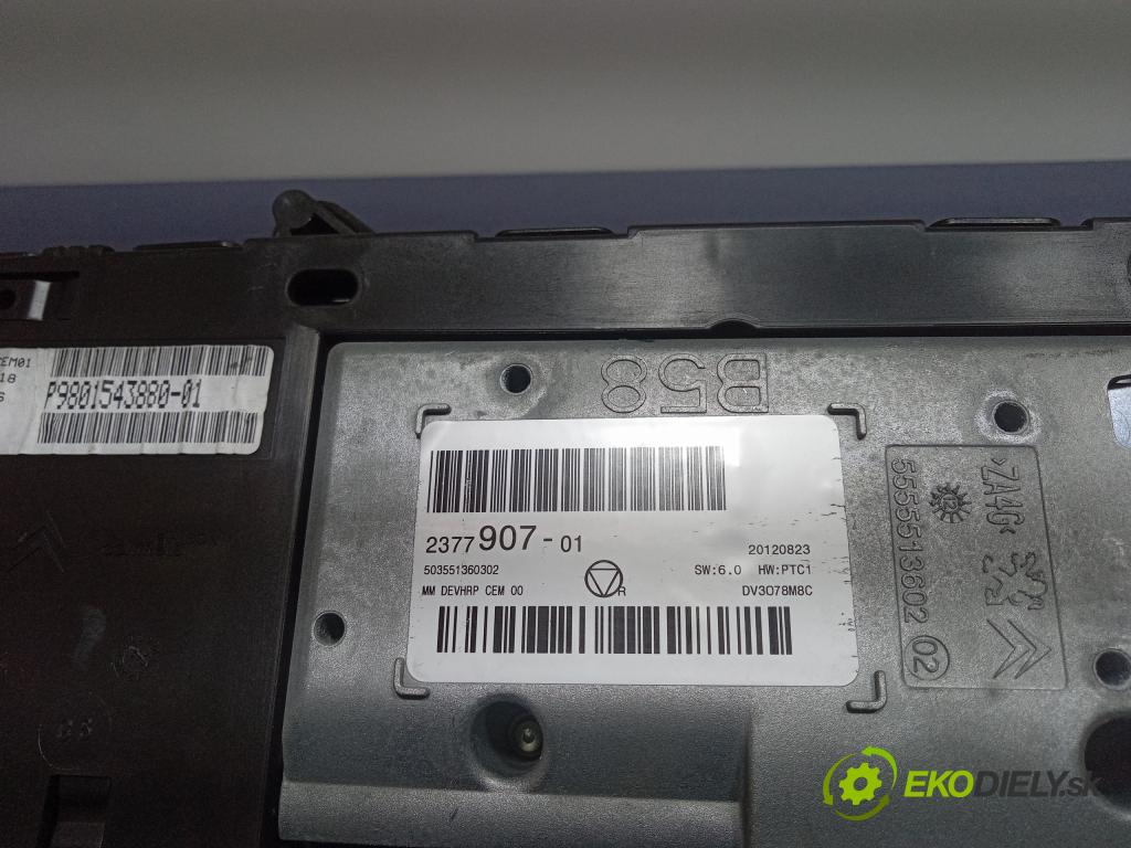 Citroen C4 picasso 2012 Přístrojová deska 9801543880