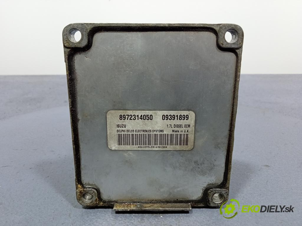 Opel Astra 2000 řídící jednotka Motor: 09391899
