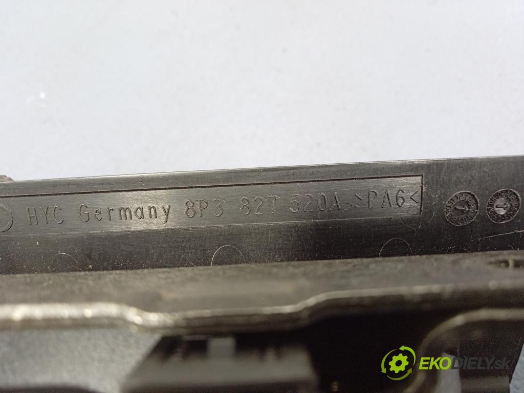 Audi A3 2004 zámek Klapky: kufr 8P3827520A