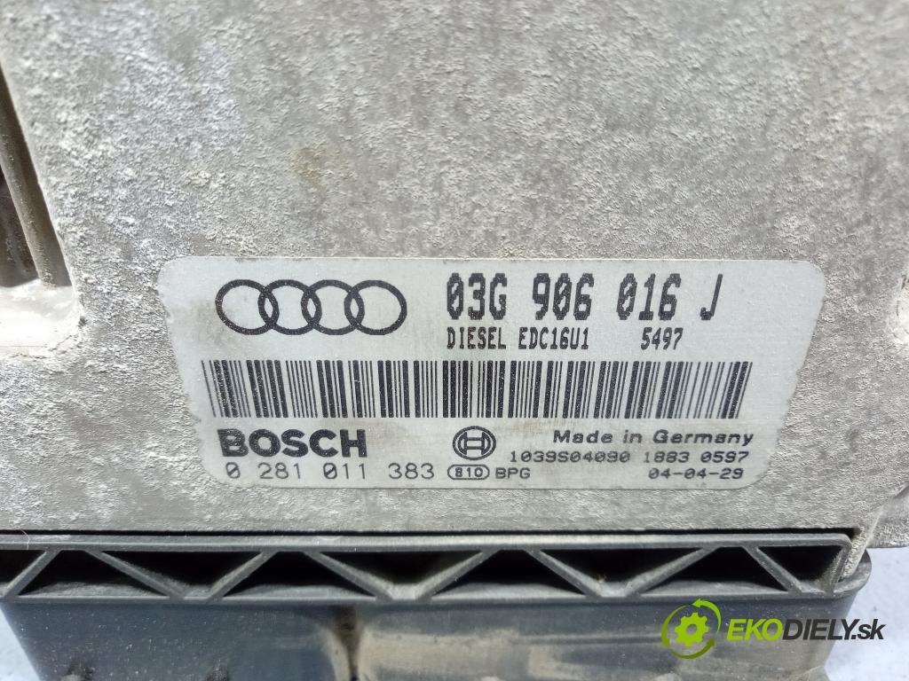 Audi A3 2004 řídící jednotka Motor: 03G906016J