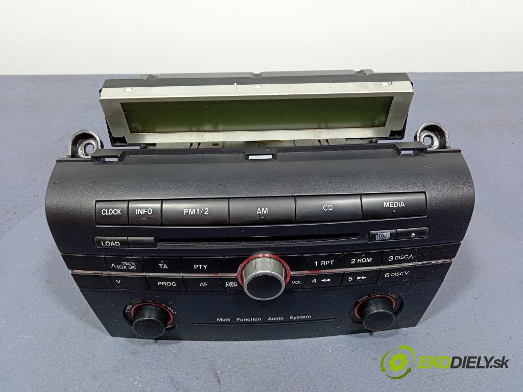 Mazda 3 2005 Radio I Navigácia: BR2B66AR0