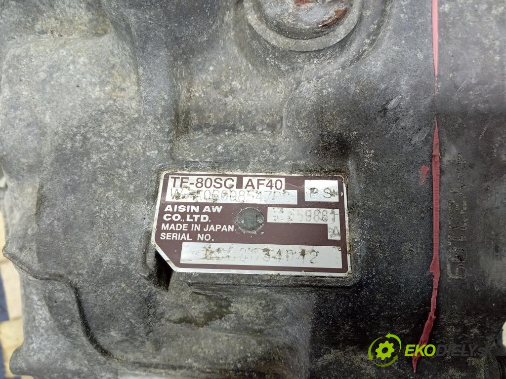 Opel Vectra 2007 prevodovka automatická TE-80SC