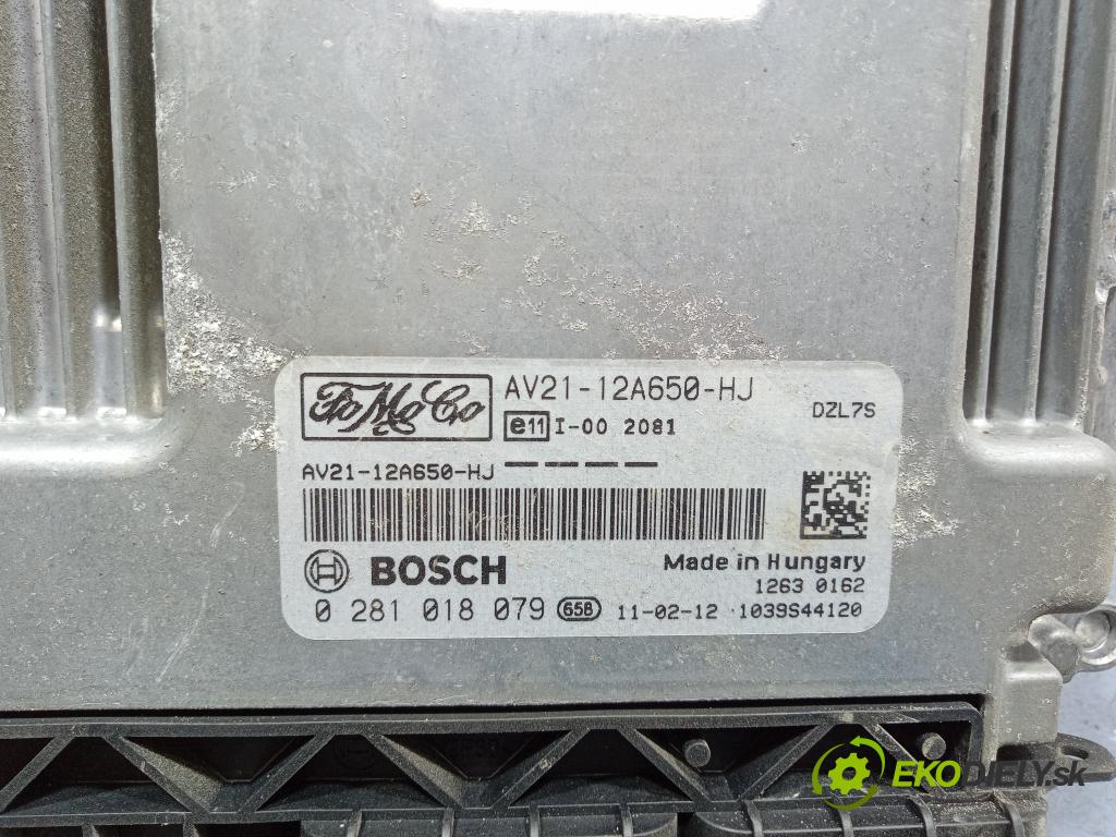 Ford Fiesta 2011 řídící jednotka Motor: AV21-12A650-HJ