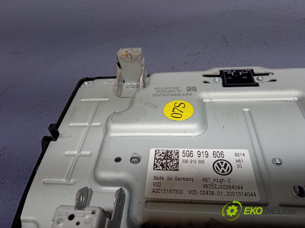 Vw Arteon 2020 displej Radio / GPS 5G6919606