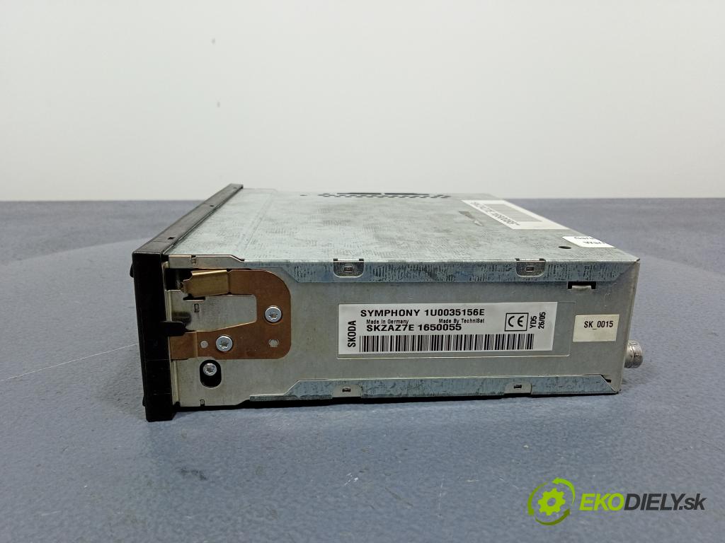 Skoda Superb 2005 Radio I Navigácia: 1U0035156E