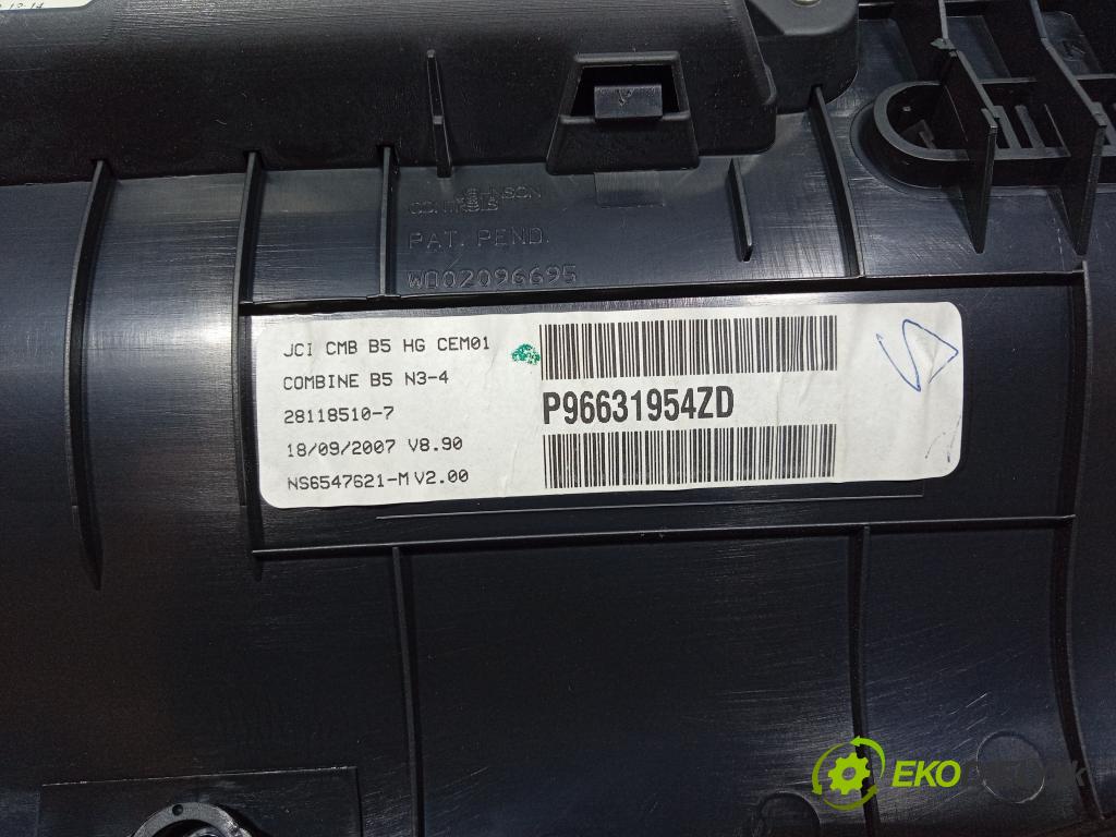 Citroen C4 2007 Přístrojová deska 96631954ZD