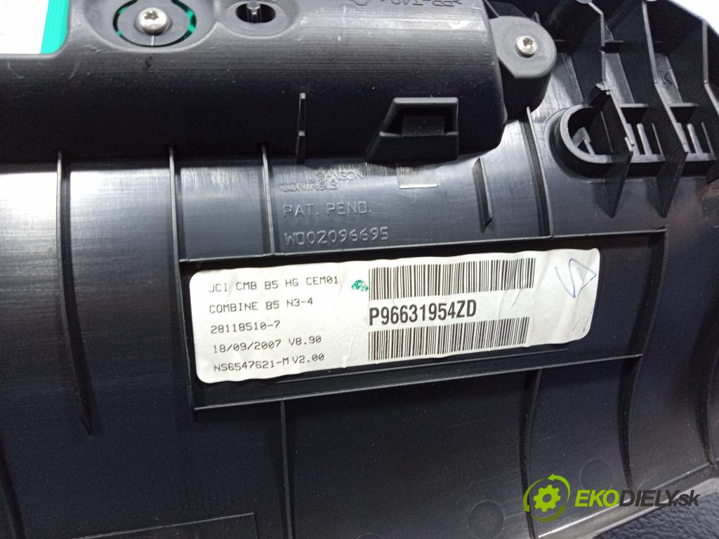 Citroen C4 2007 Přístrojová deska 96631954ZD